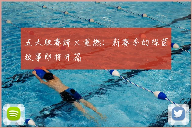 五大联赛烽火重燃:新赛季的绿茵故事即将开篇